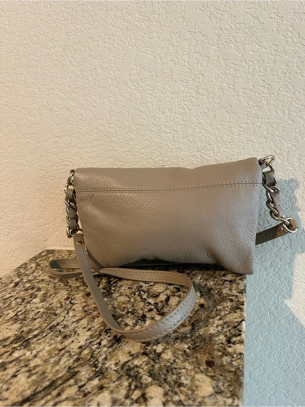 Kate Spade Nude Leather Crossbody Bag
